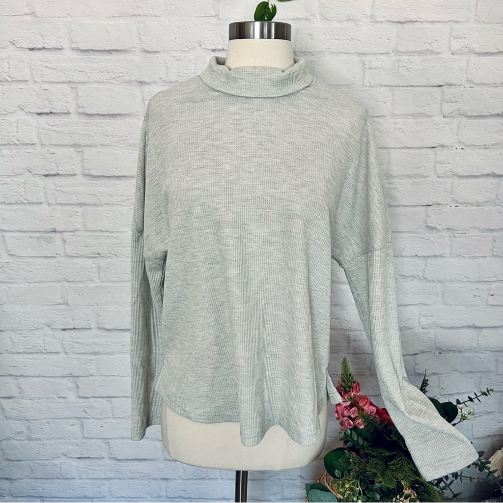 New Waffle Knit Pullover